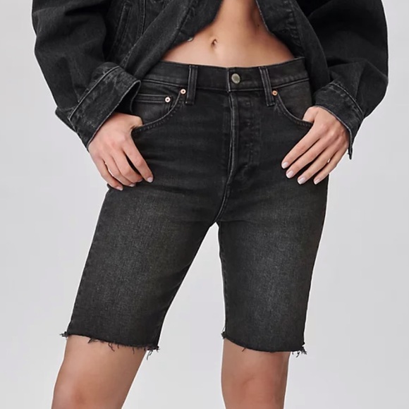 Aritzia Jean Shorts - Picture 3 of 12